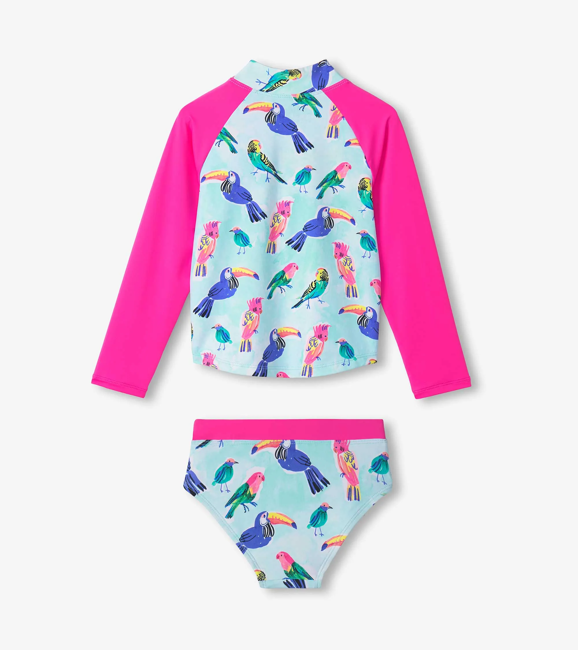 Girls Tropical Birds Rashguard Set -Hatley