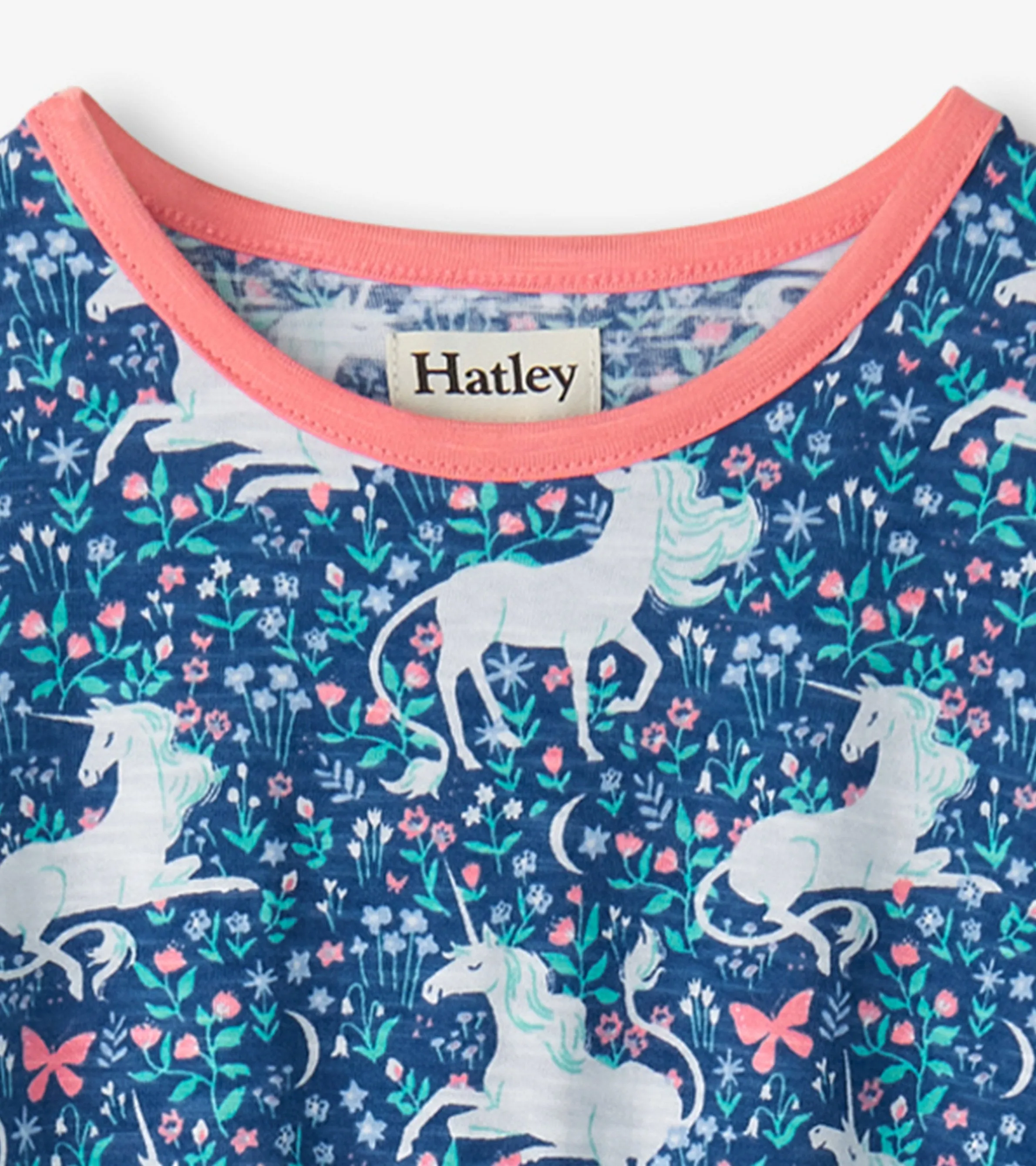 Girls Unicorn Garden Relaxed Dress -Hatley