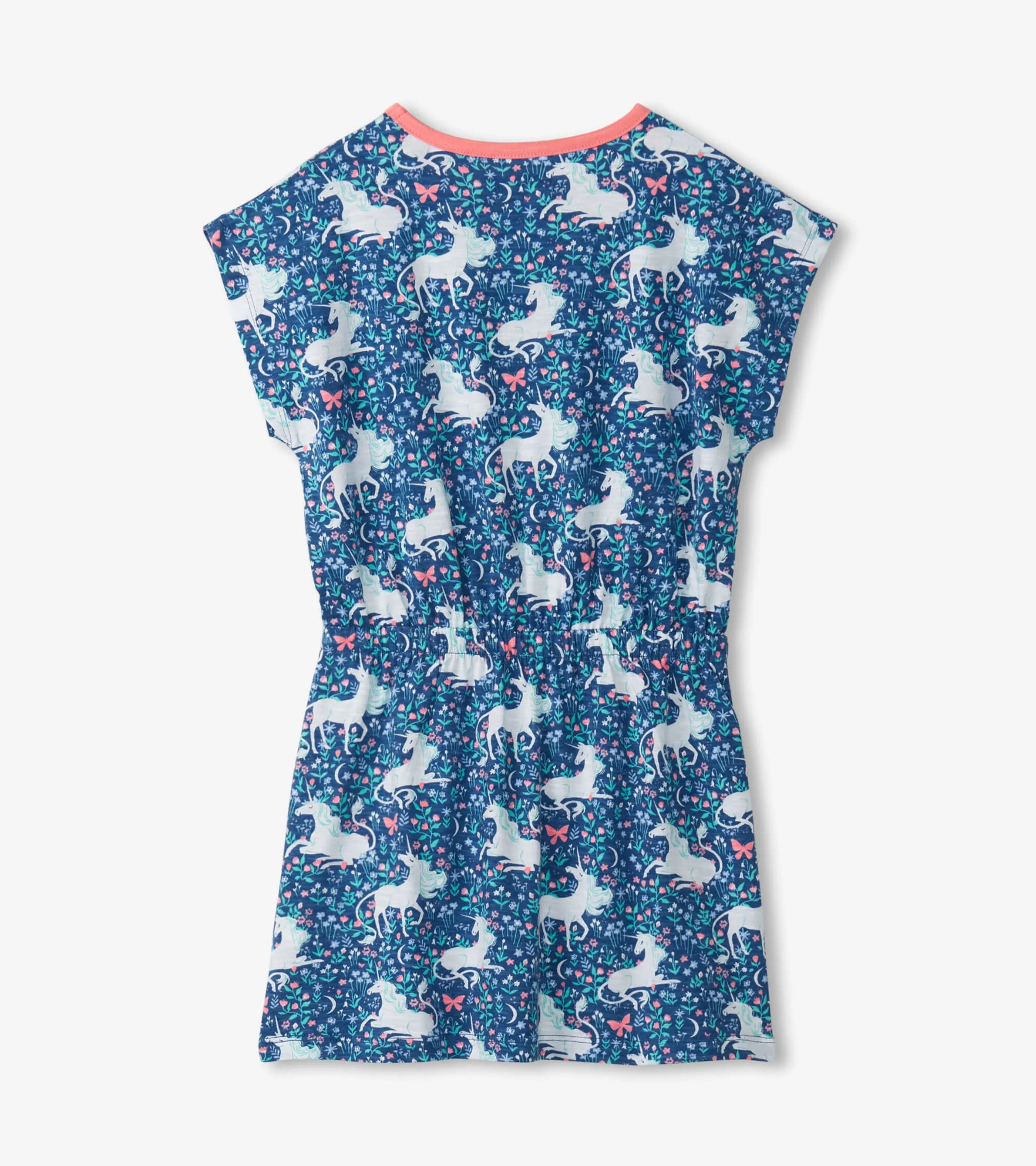 Girls Unicorn Garden Relaxed Dress -Hatley