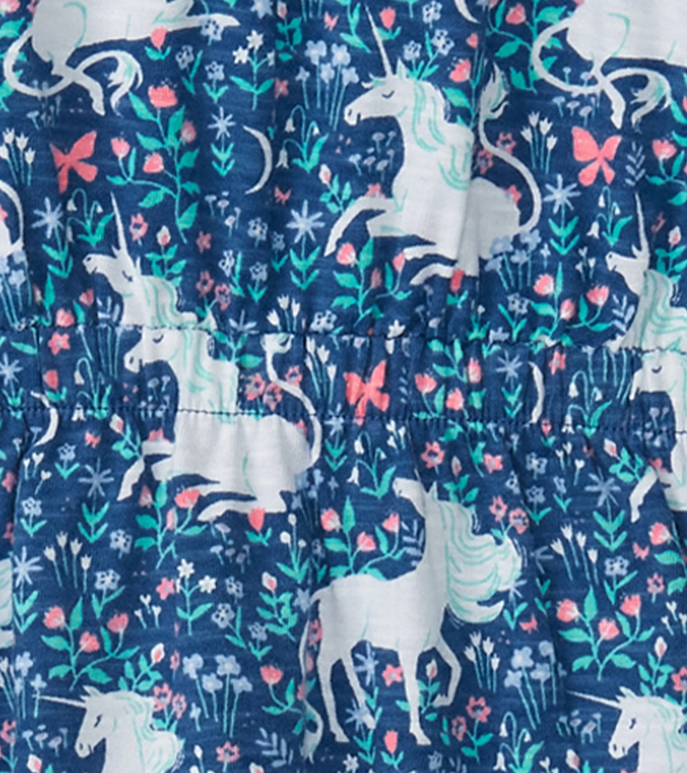 Girls Unicorn Garden Relaxed Dress -Hatley