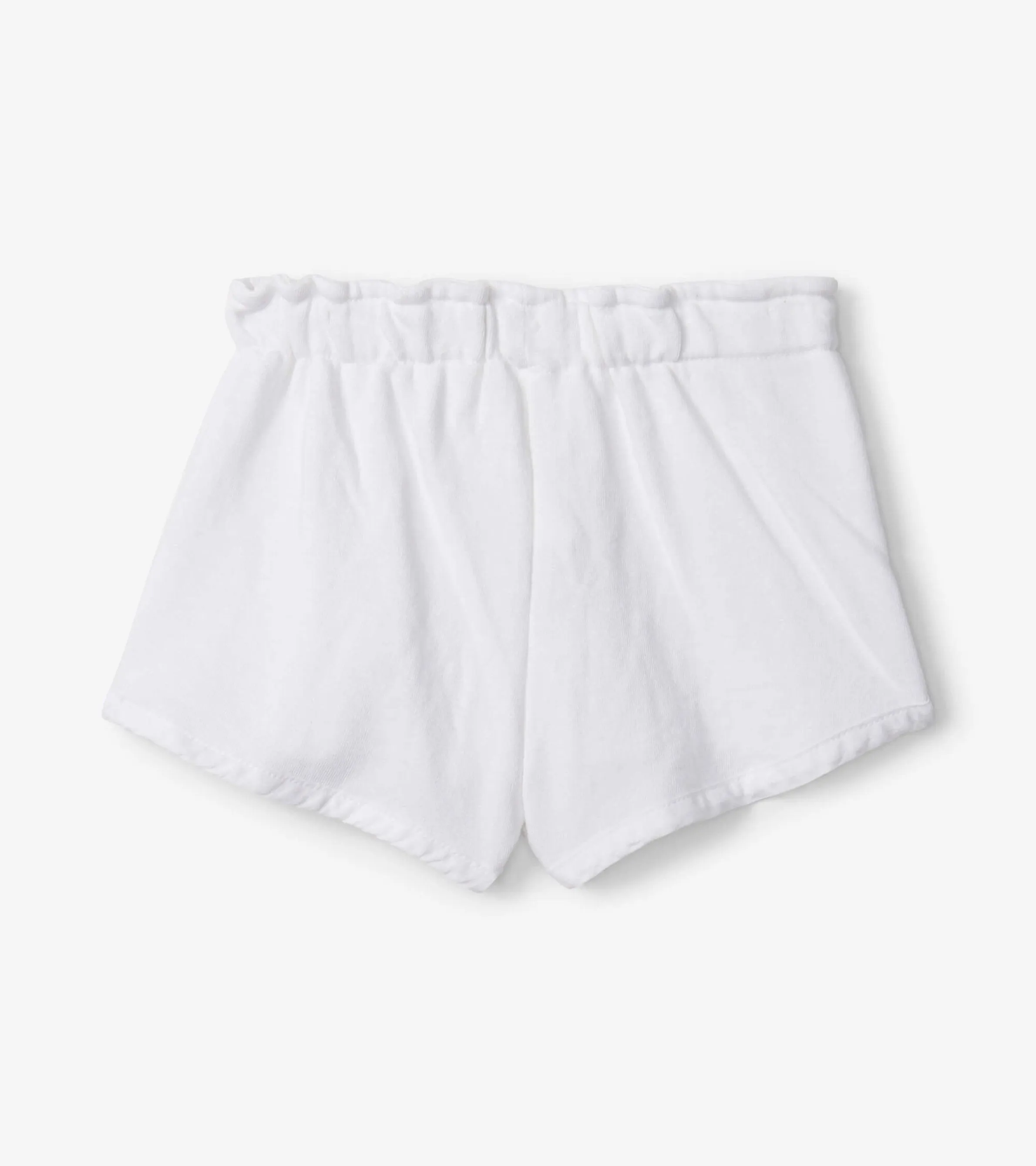 Girls White Adventure Shorts -Hatley