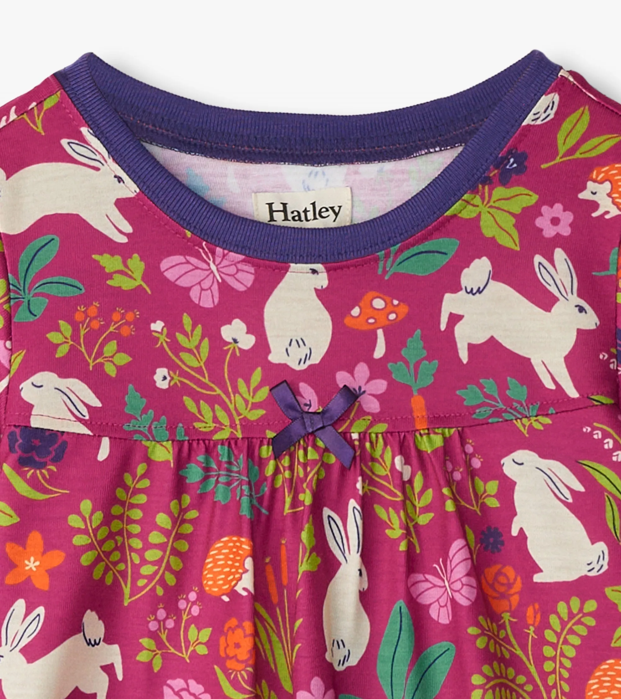 Girls Wild Bunnies Nightgown -Hatley
