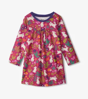 Girls Wild Bunnies Nightgown -Hatley