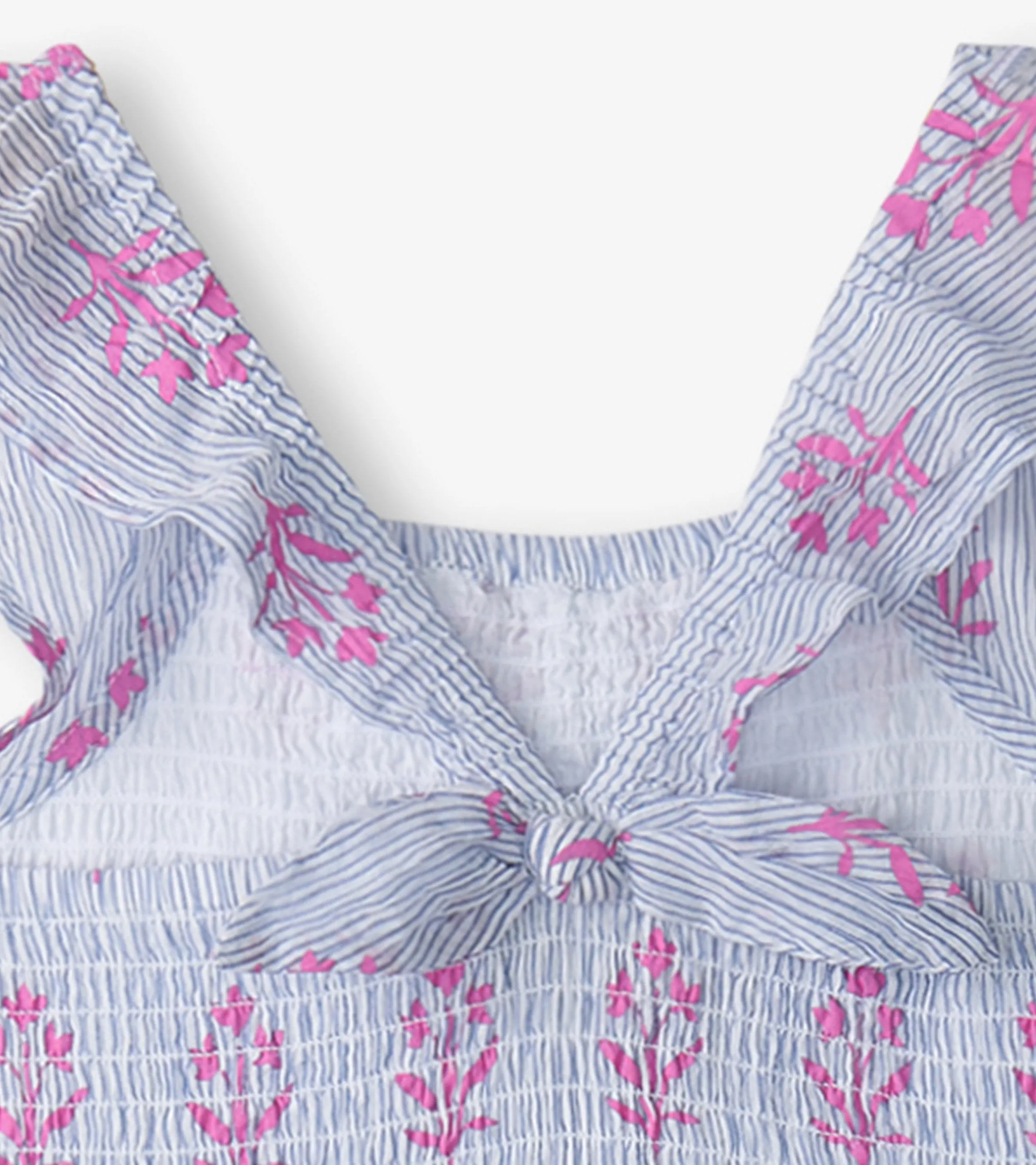 Girls Wildflower Smocked Dress -Hatley