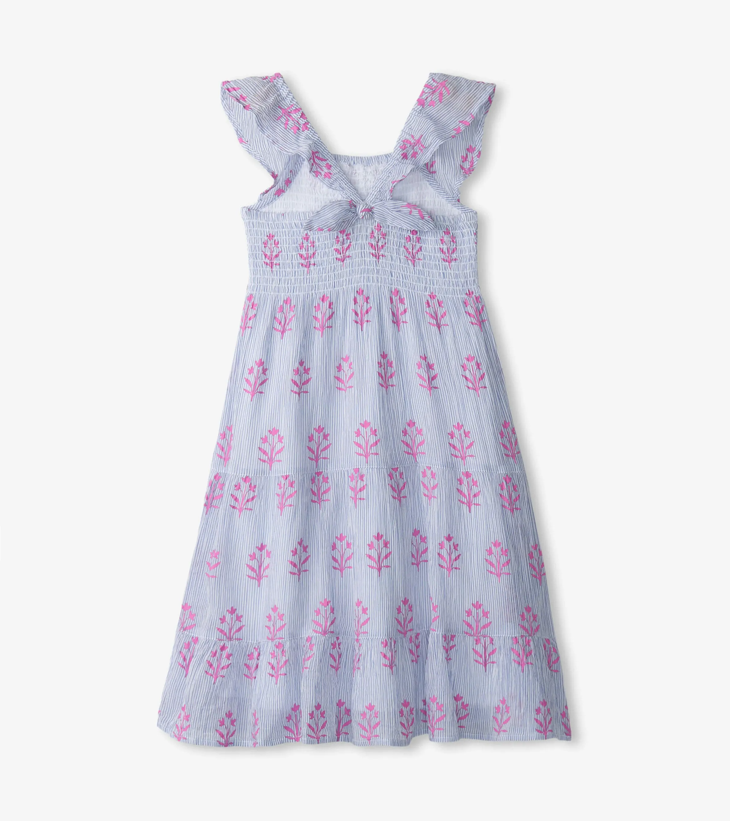 Girls Wildflower Smocked Dress -Hatley