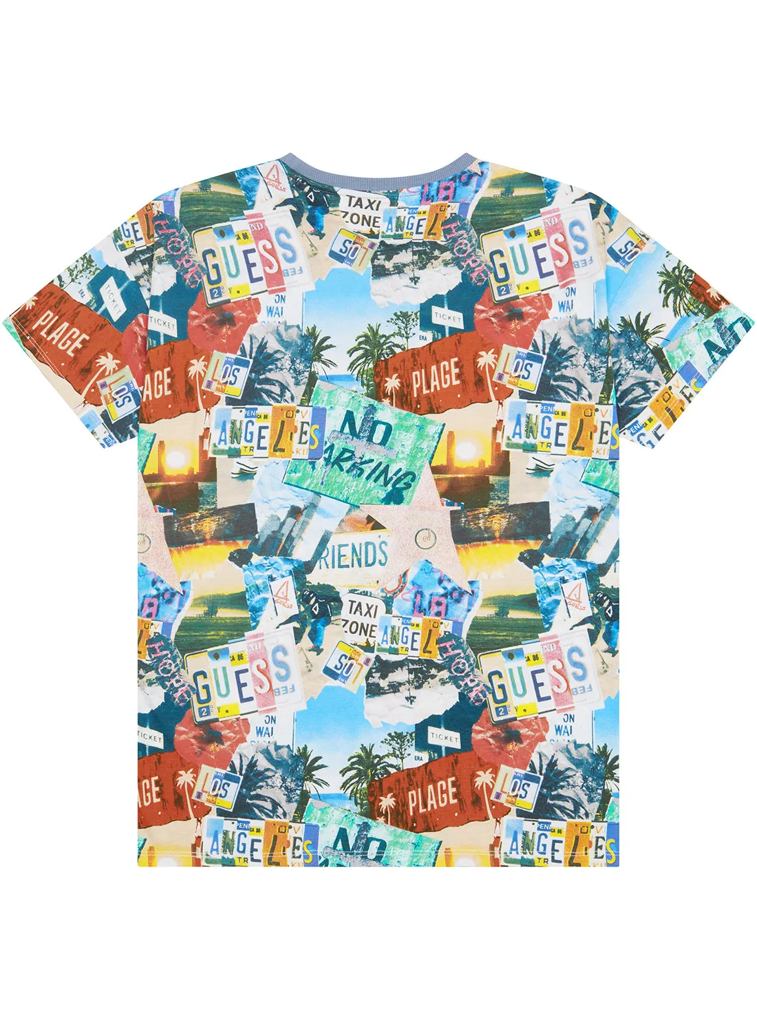 Graffiti Print T-Shirt (7-18) Guess