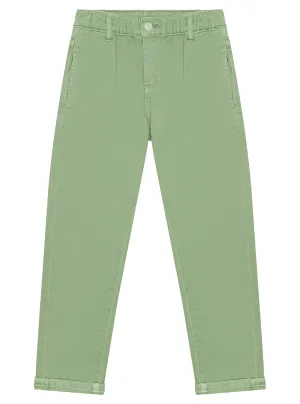 Green Twill Fashion Fit Pants (2-7) Guess