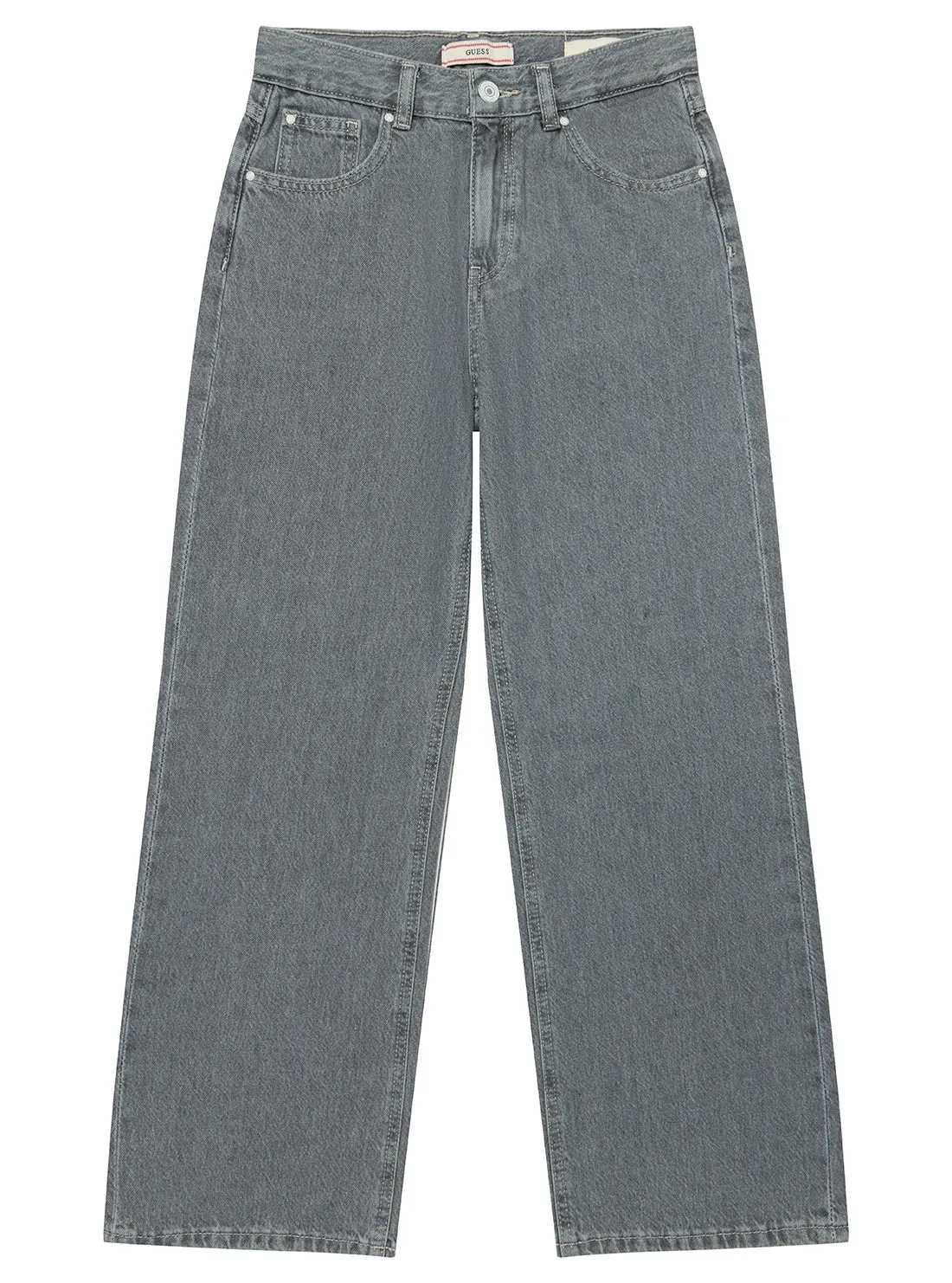 Grey Rigid Denim 90s Jeans (7-16) Guess