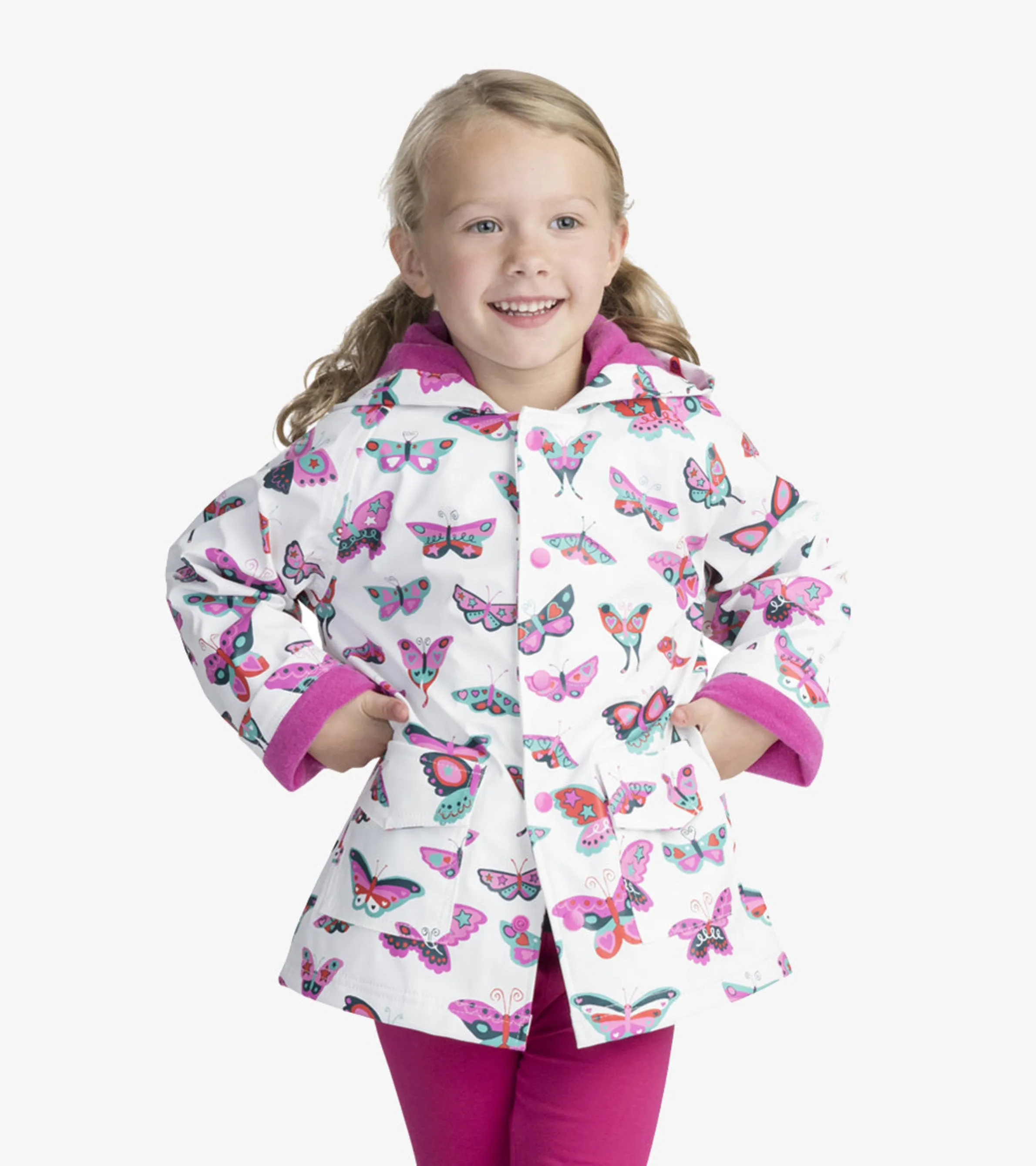 Groovy Butterflies Raincoat -Hatley
