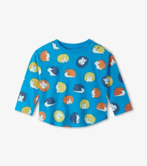 Happy Hedgehogs Baby Long Sleeve Tee | Hatley