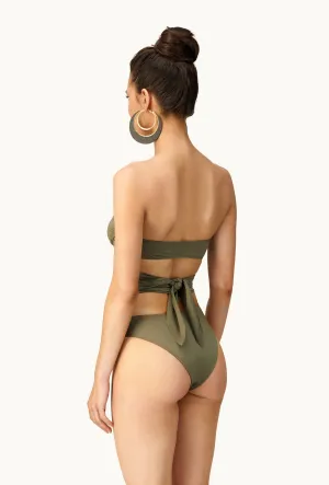 Insta-Worthy Toghzan bikini bottom -  Earth LESLIE AMON  Almost Sold Out!