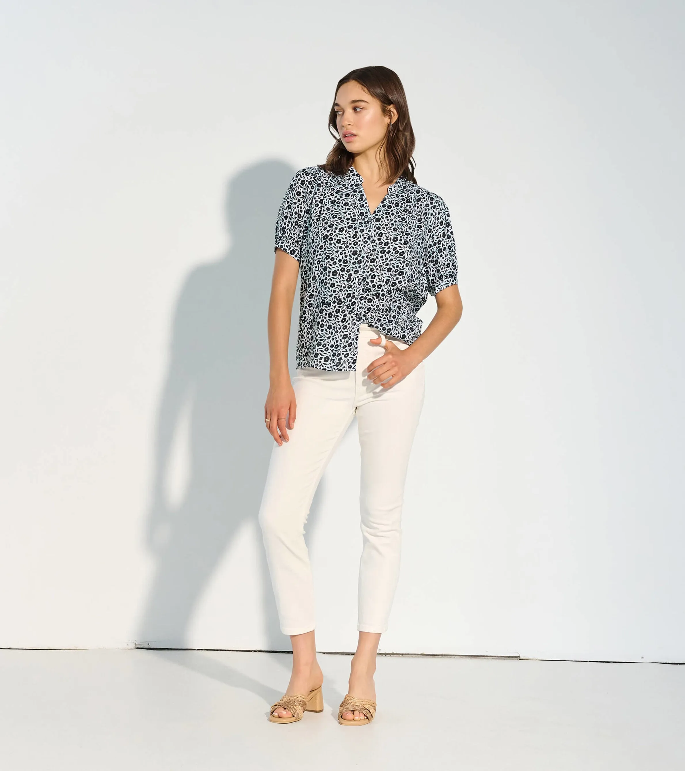 Ivy Blouse - Mini Fresh Flowers -Hatley