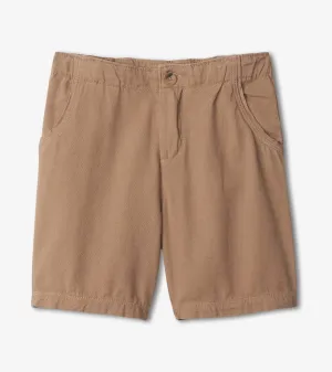 Khaki Twill Shorts | Hatley