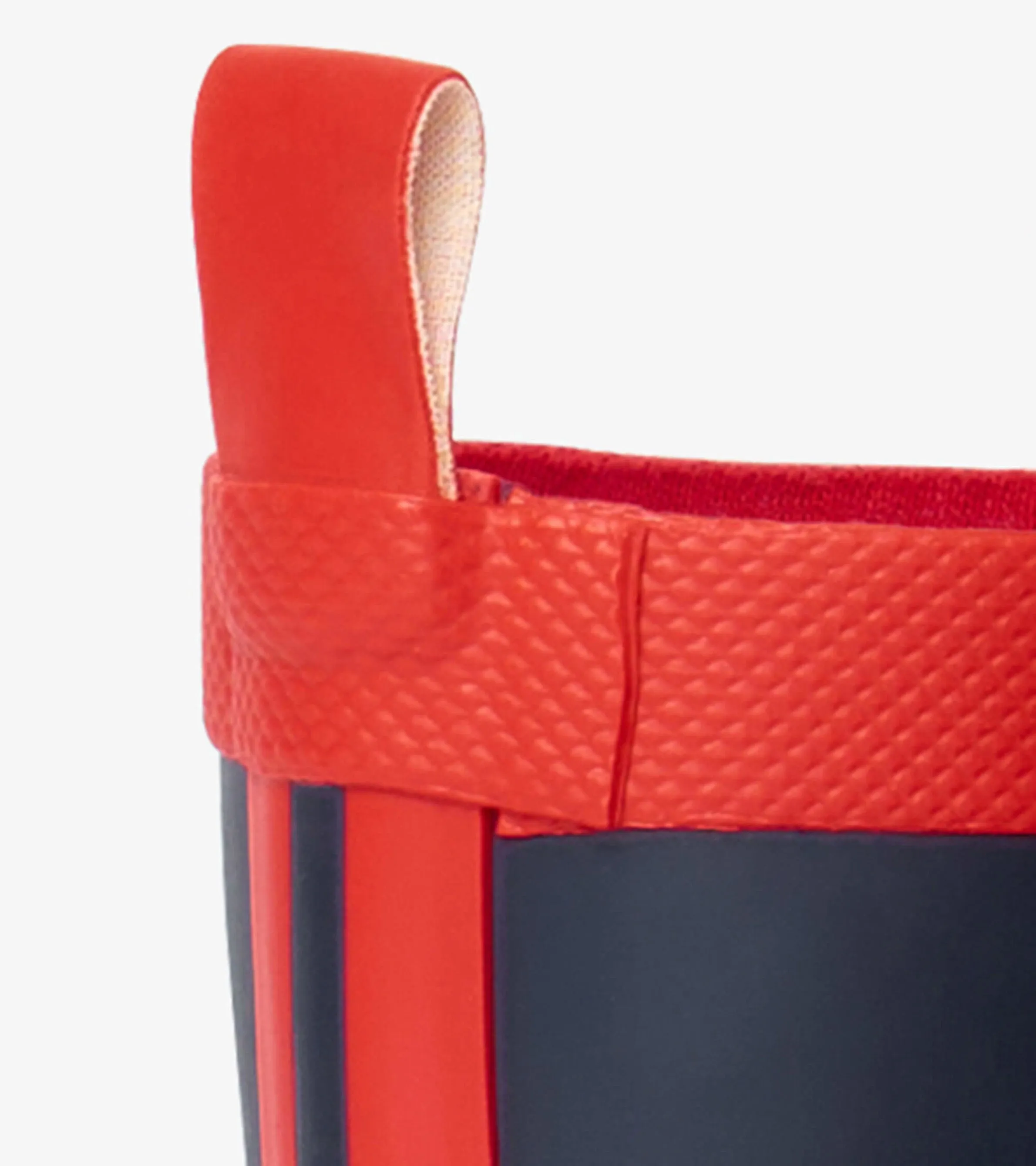 Kids Navy & Red Matte Rain Boots -Hatley