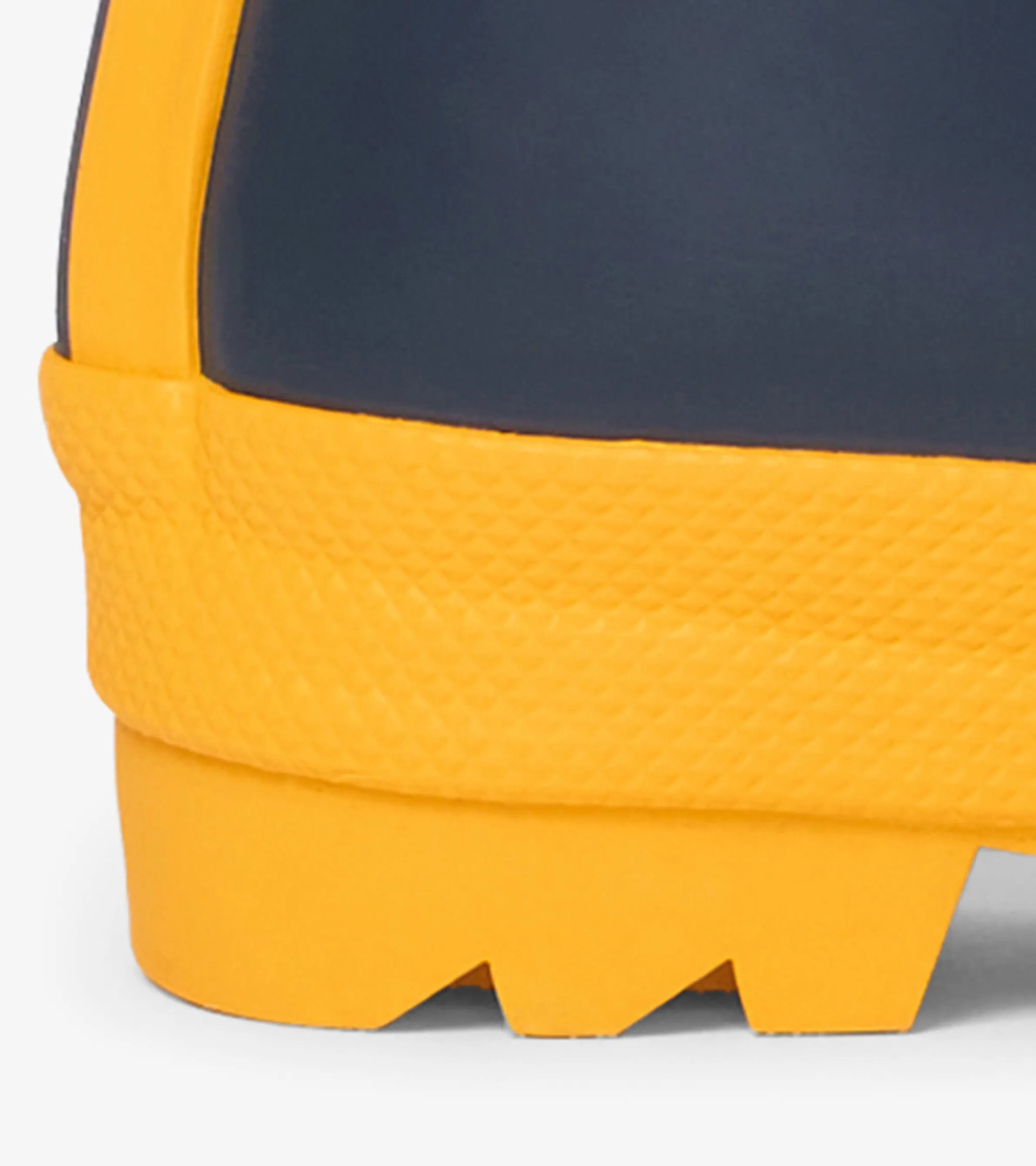 Kids Navy & Yellow Matte Rain Boots -Hatley