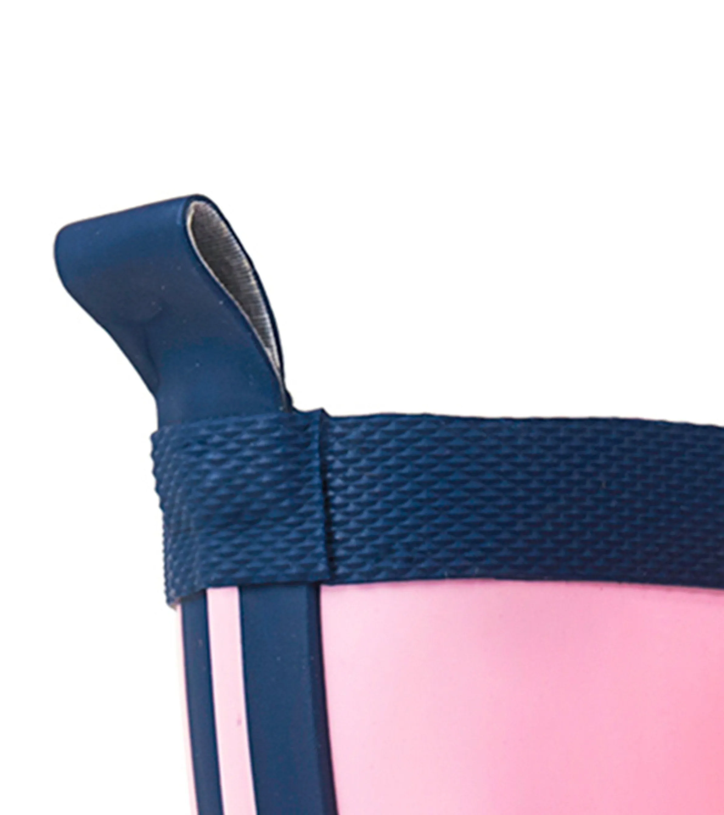 Kids Pink & Navy Matte Rain Boots -Hatley