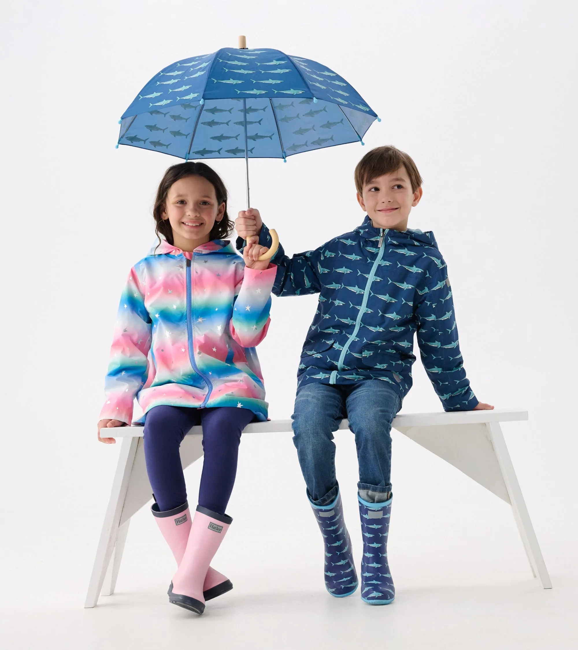 Kids Shark Tank Umbrella -Hatley
