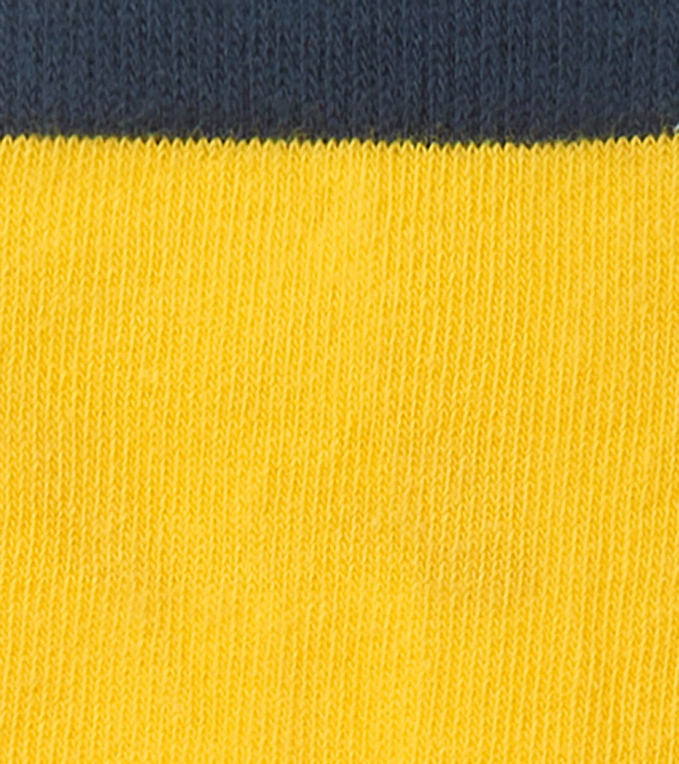 Kids Yellow & Navy Crew Socks -Hatley