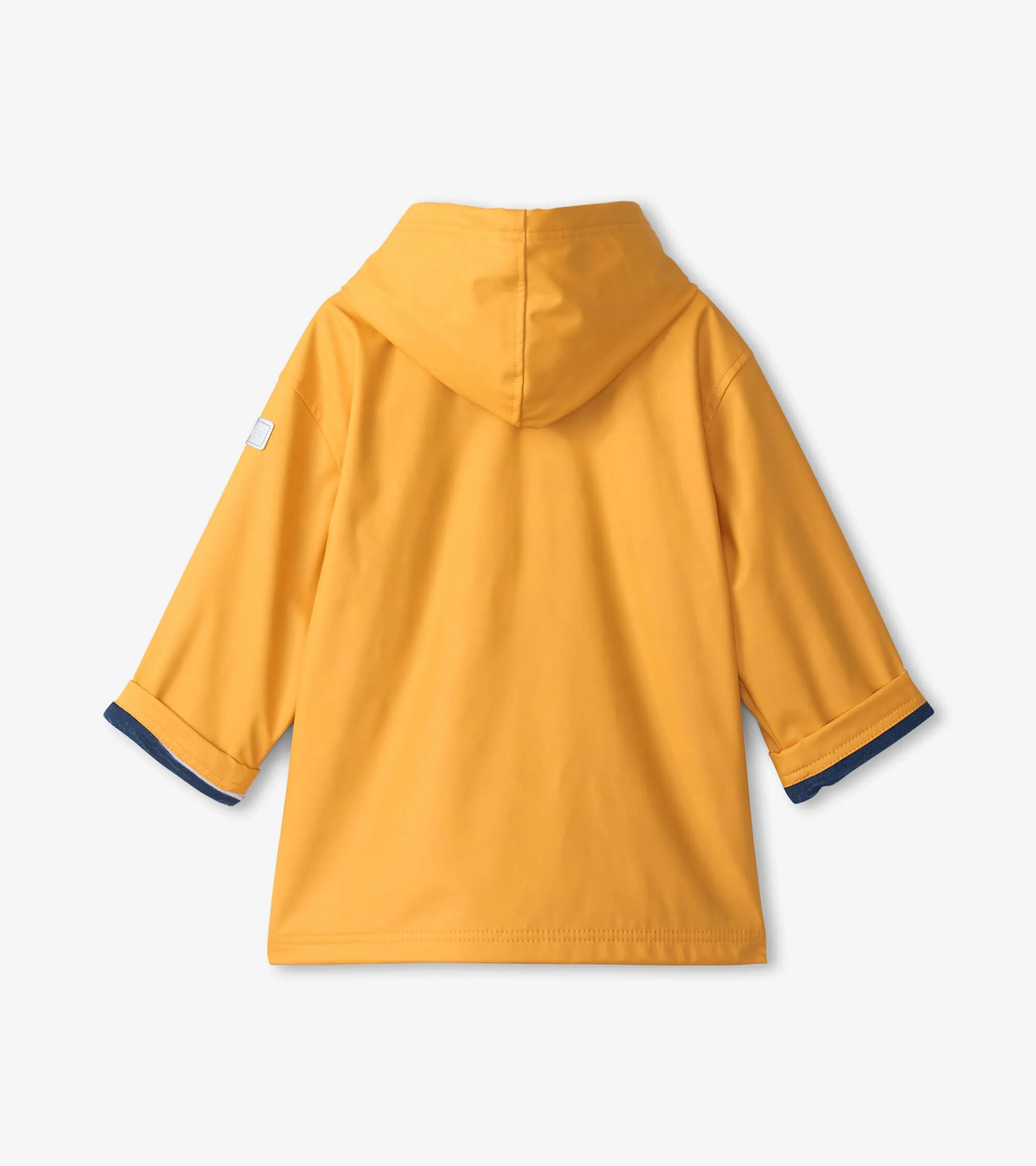 Kids Yellow Zip-Up Rain Jacket -Hatley