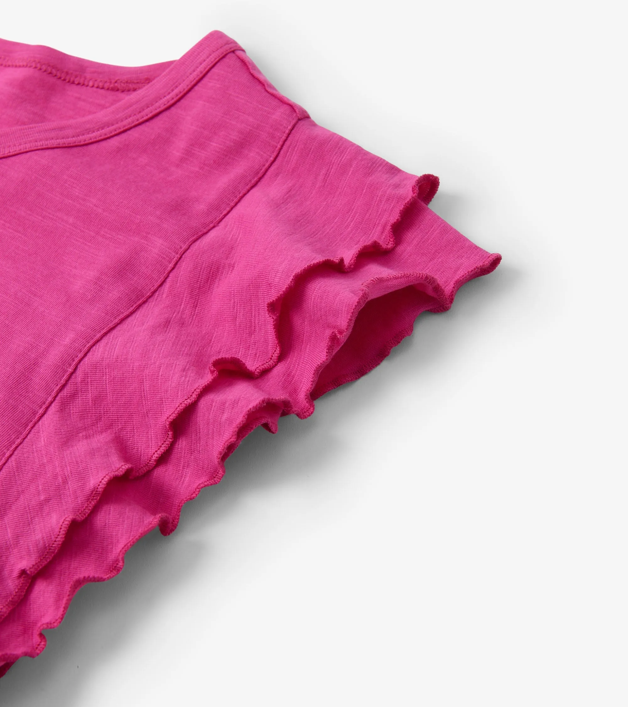 Layered Sleeve Tank - Fuchsia -Hatley