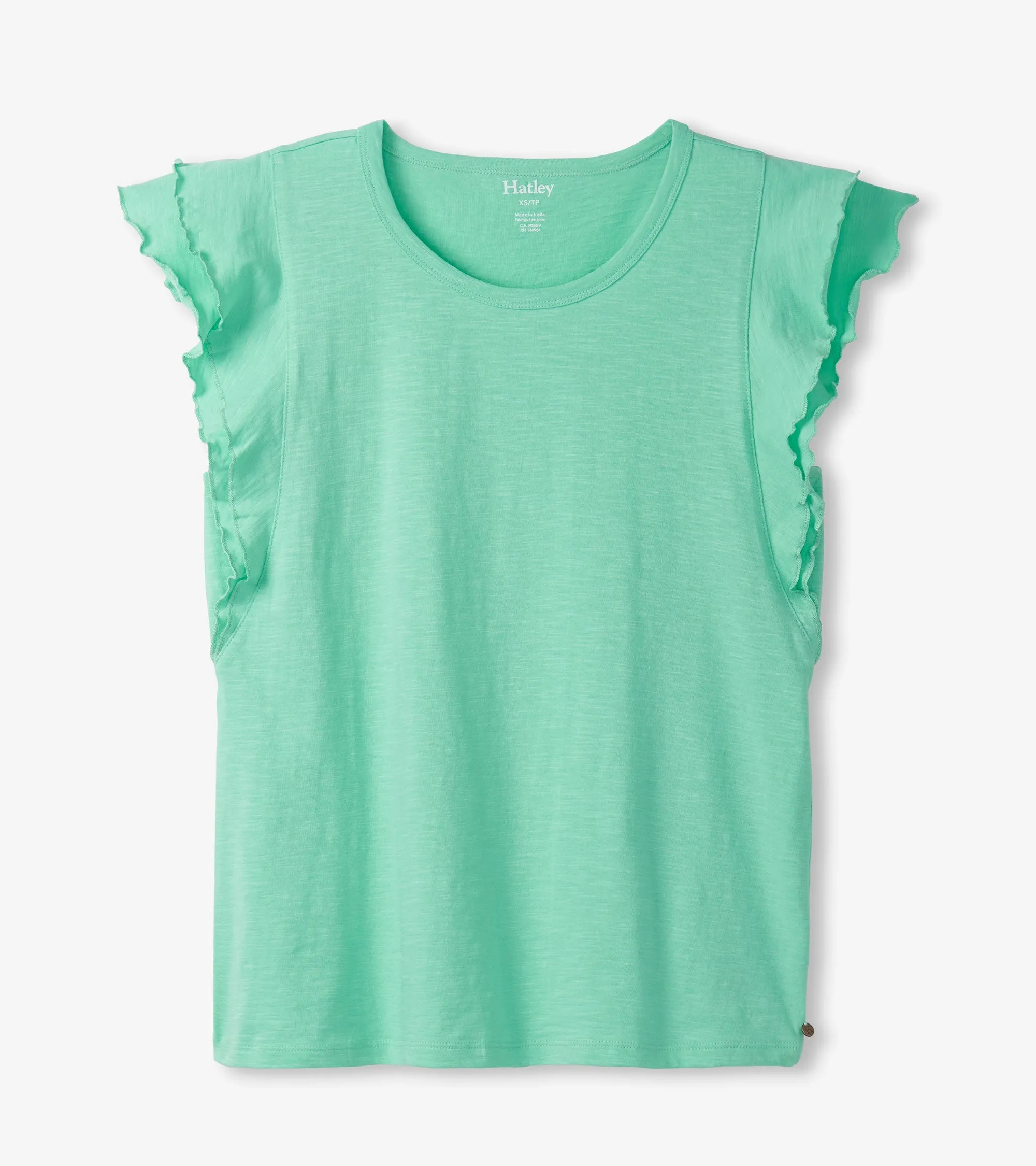 Layered Sleeve Tank - Turquoise -Hatley