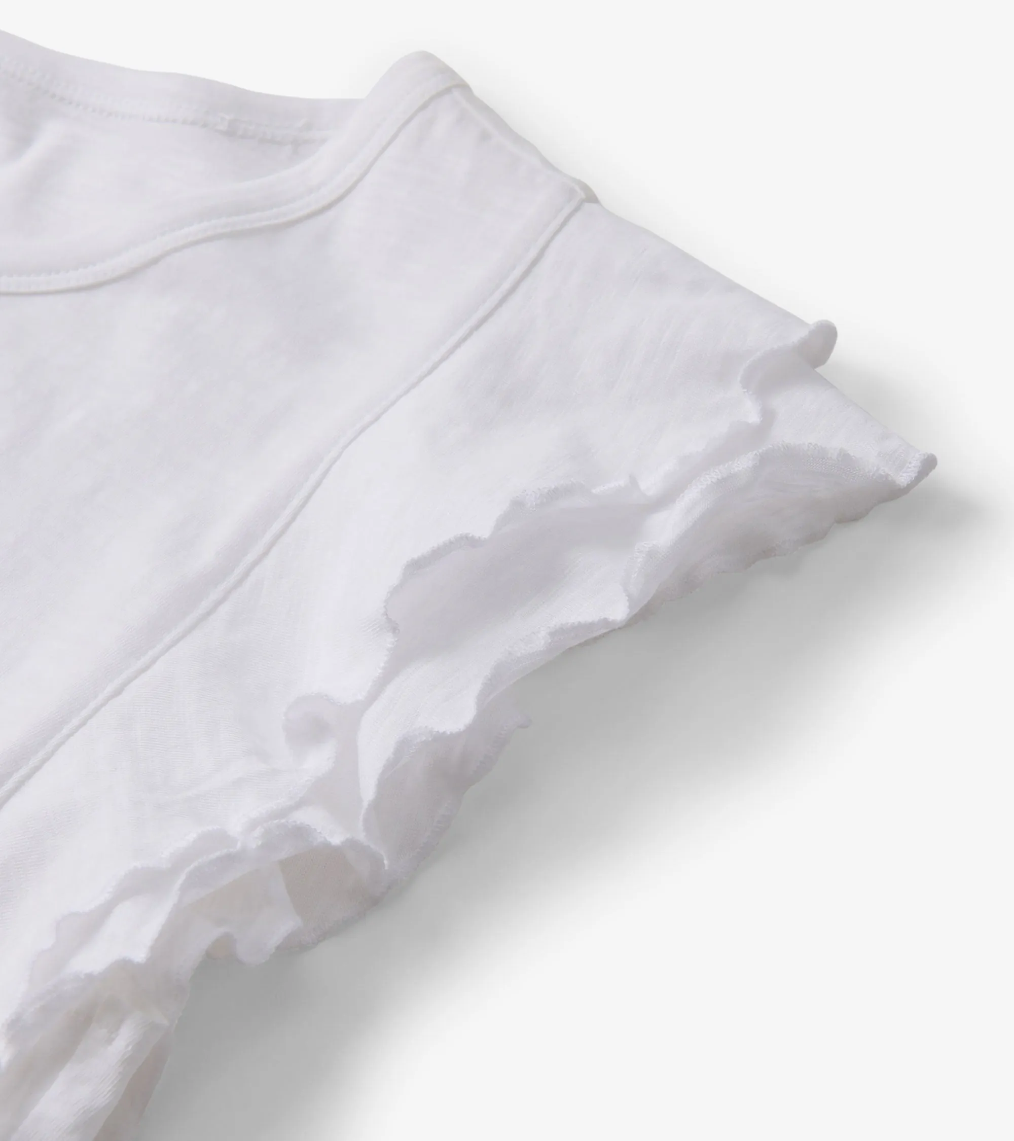 Layered Sleeve Tank - White -Hatley