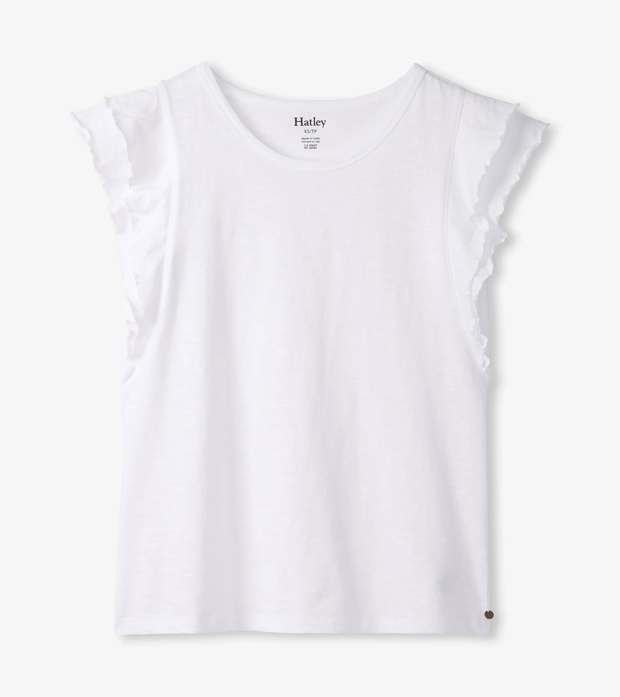 Layered Sleeve Tank - White -Hatley
