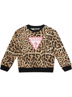 Leopard Print Active Top (2-7) Guess