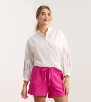 Lexi Tunic - White Gauze -Hatley