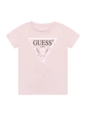 Light Pink Sequin T-Shirt Guess