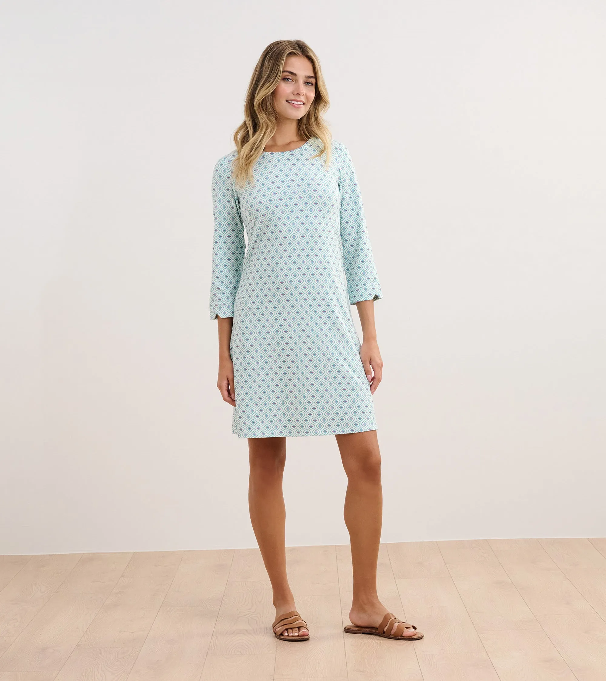 Lily Flare Dress - Painted Petals -Hatley