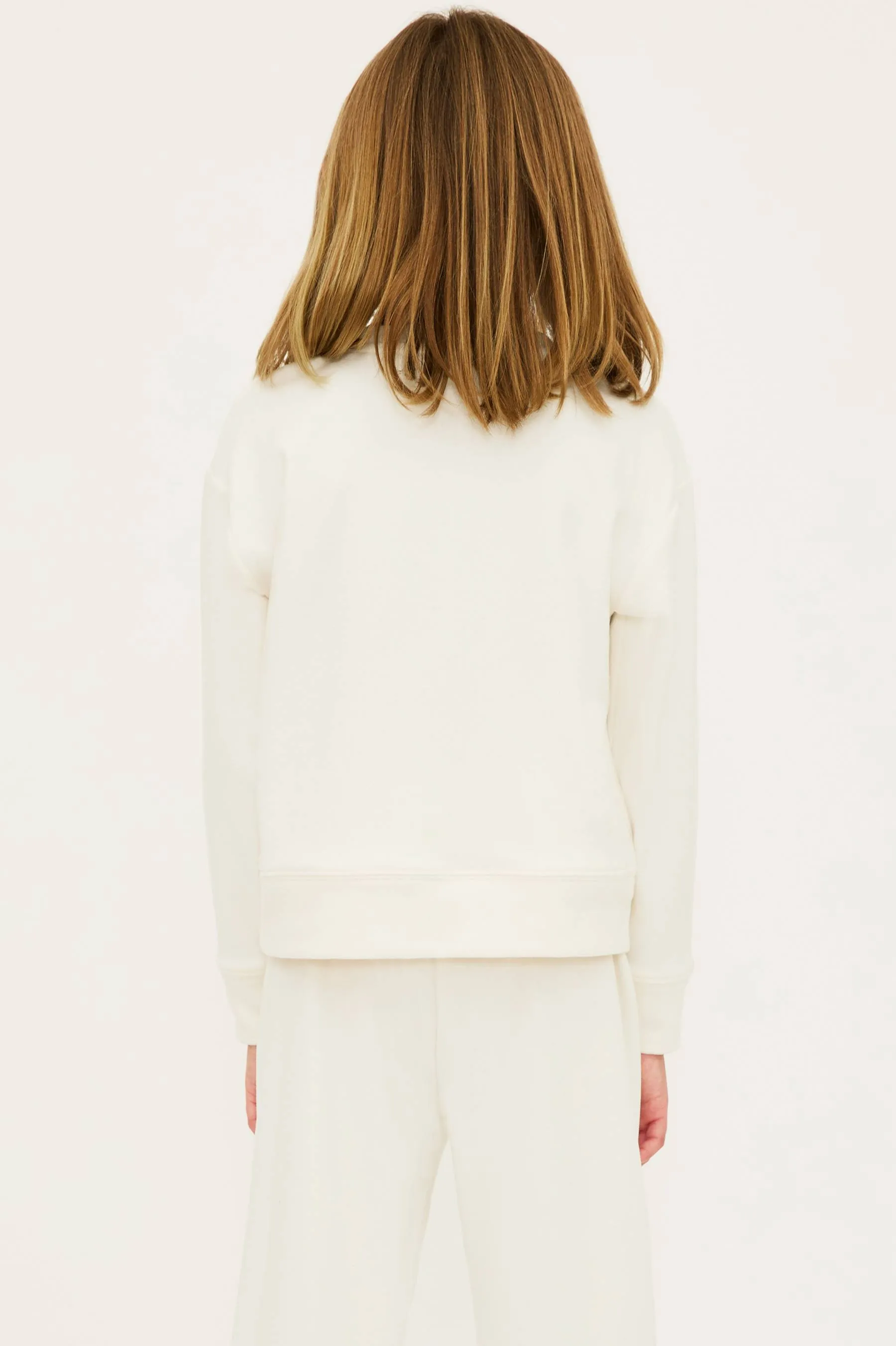 Little Cassia Top Heart Cream Beach Riot
