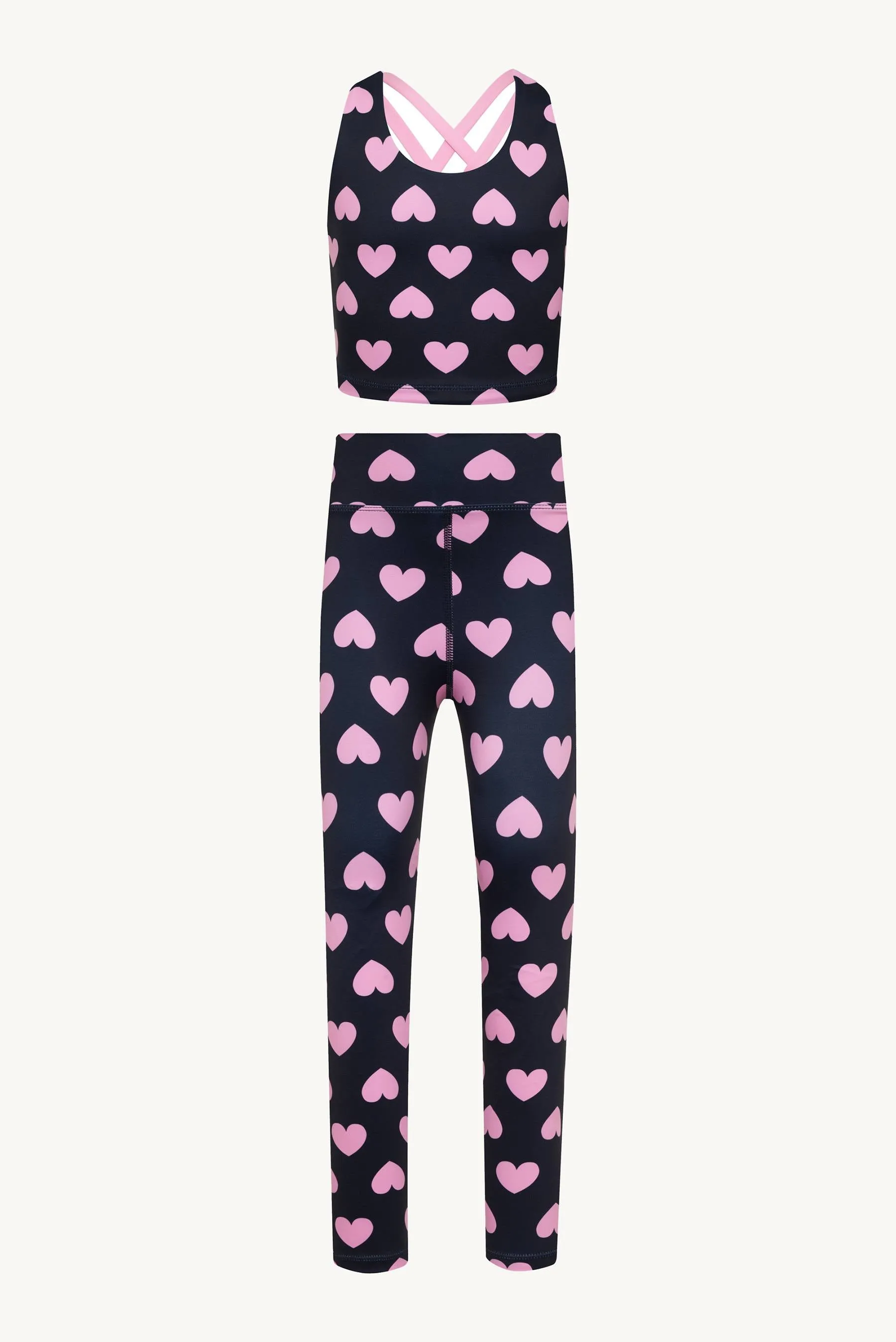 Little Clementine Top Love Heart Beach Riot