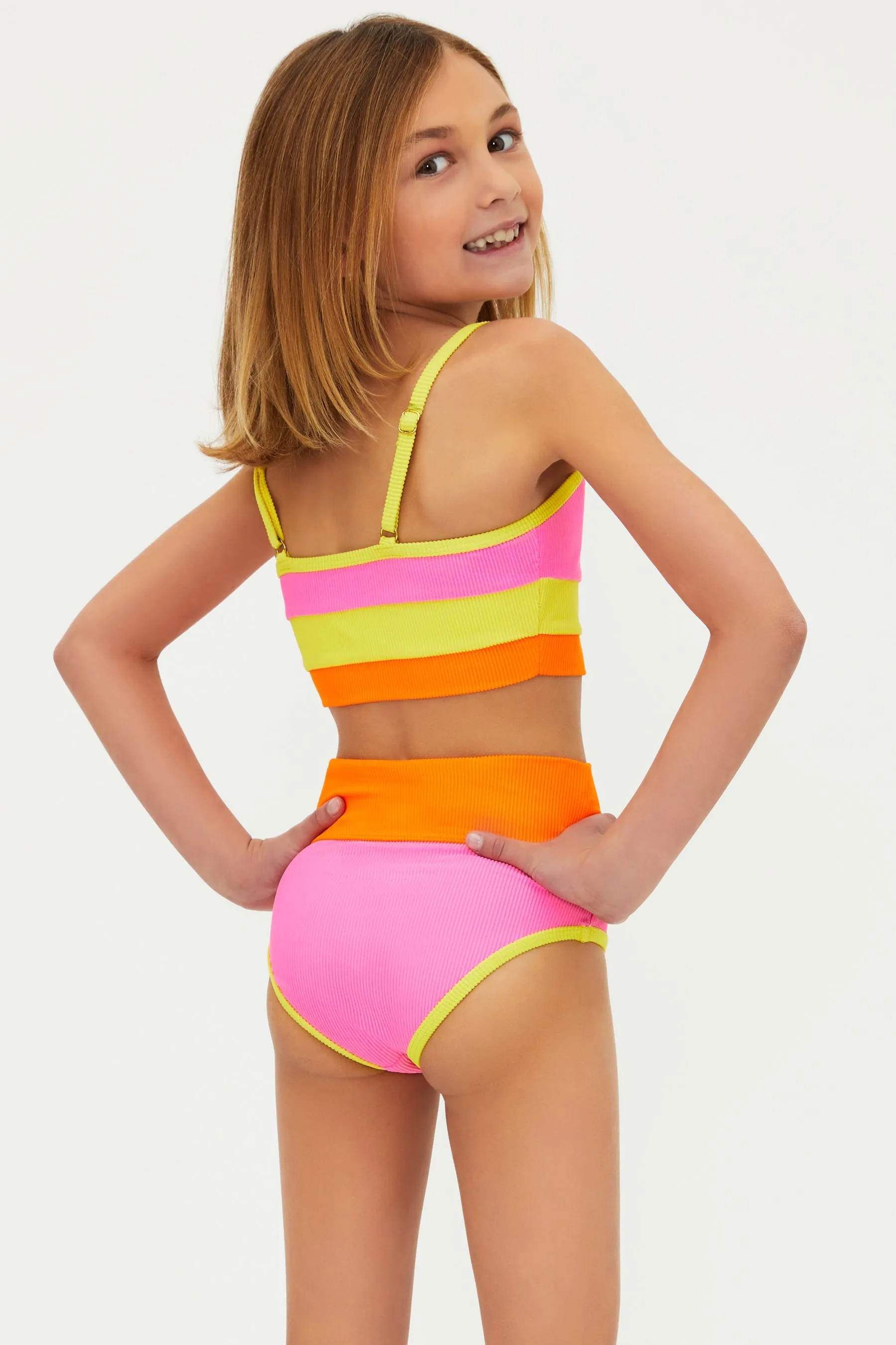 Little Eva & Emie Set Soleil Colorblock Beach Riot