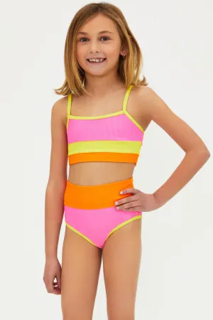 Little Eva & Emie Set Soleil Colorblock Beach Riot