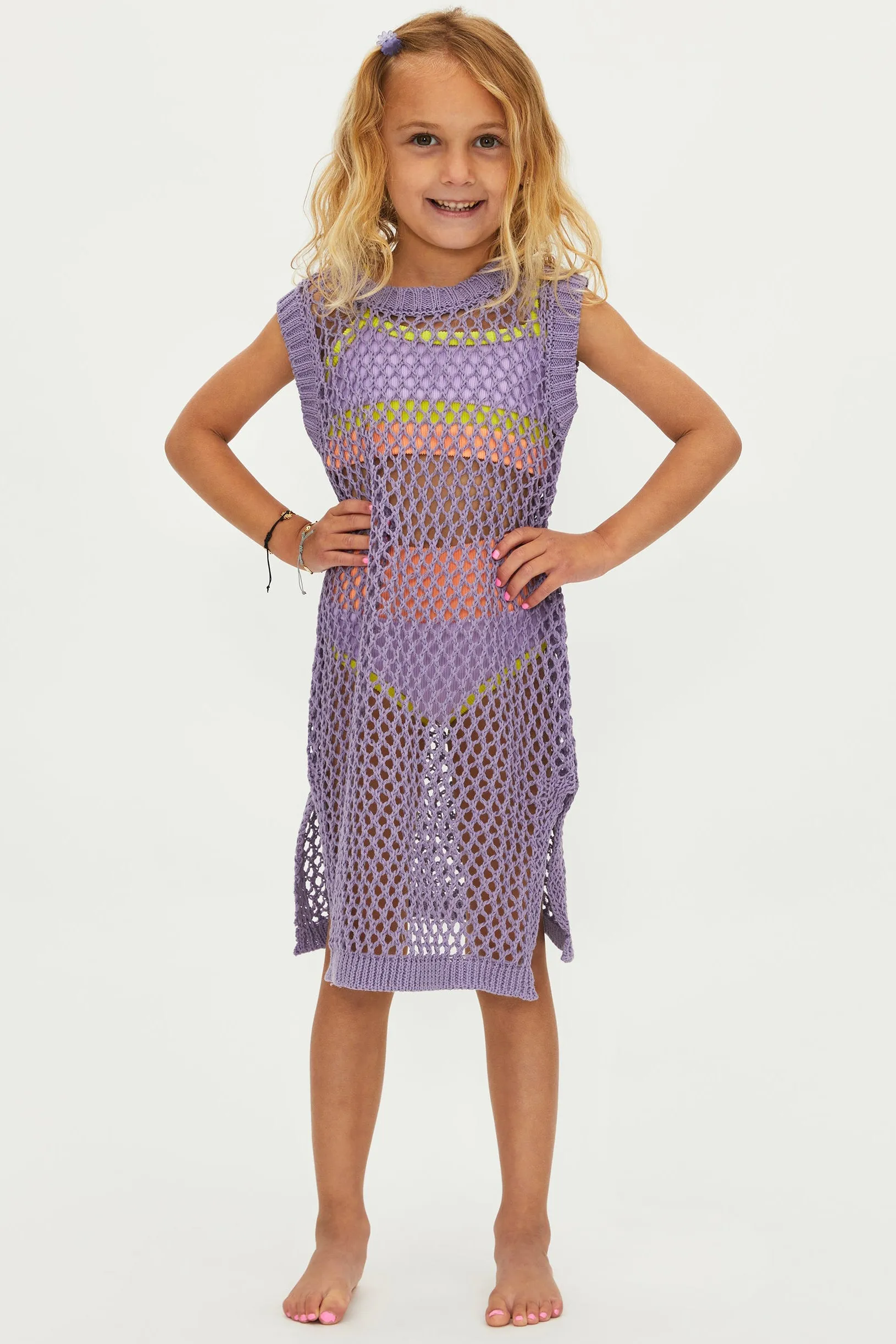 Little Holly Dress Lavender Beach Riot