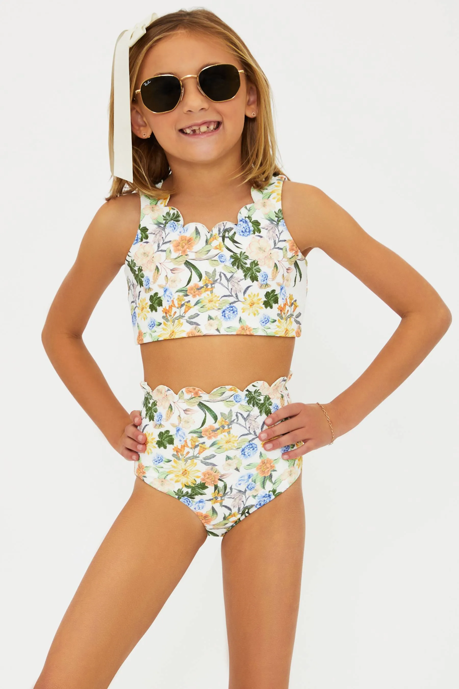 Little Madison & Bea Set Buttercream Bloom Waffle Beach Riot