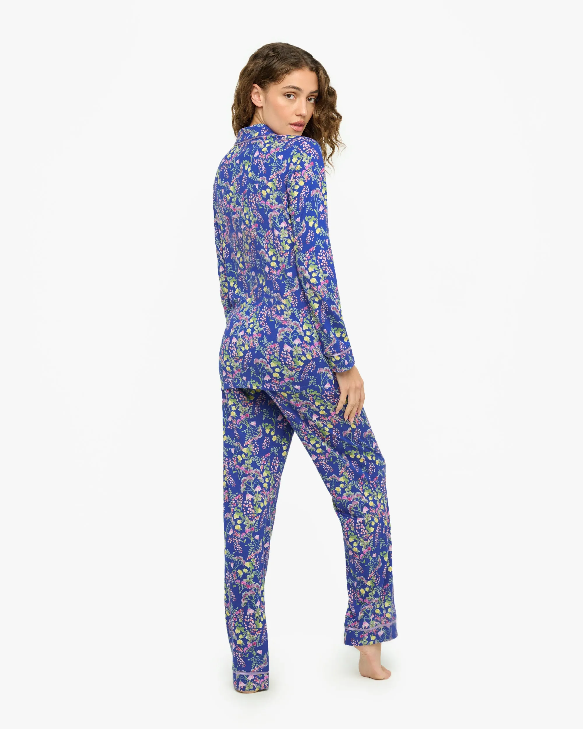 Long Sleeve Top & Pant Pajama Set Cosabella