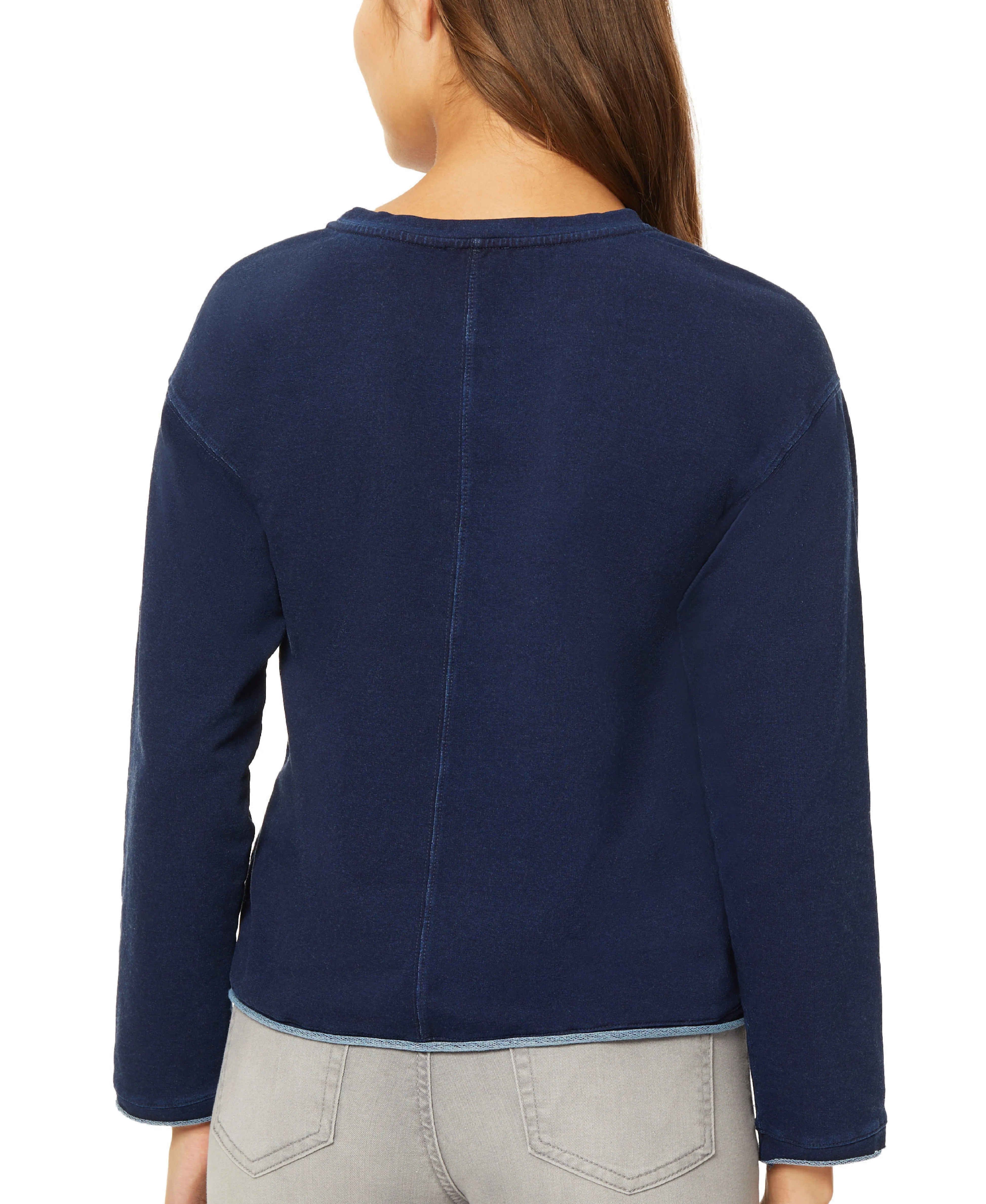 Luxury Feel Drop Shoulder Long Sleeve Sweatshirt  Limited Release!