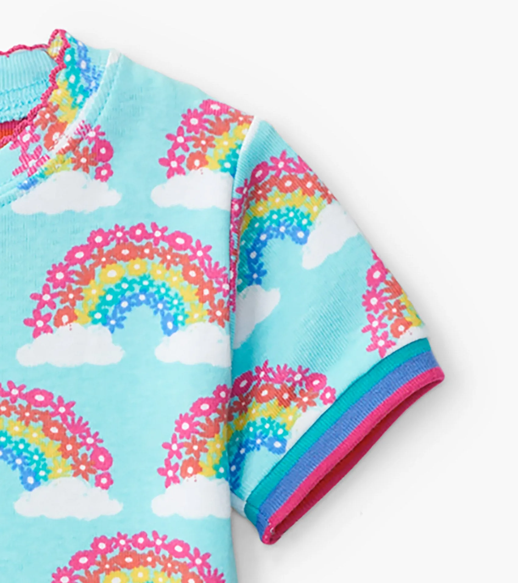 Magical Rainbows Organic Cotton Short Pajama Set -Hatley