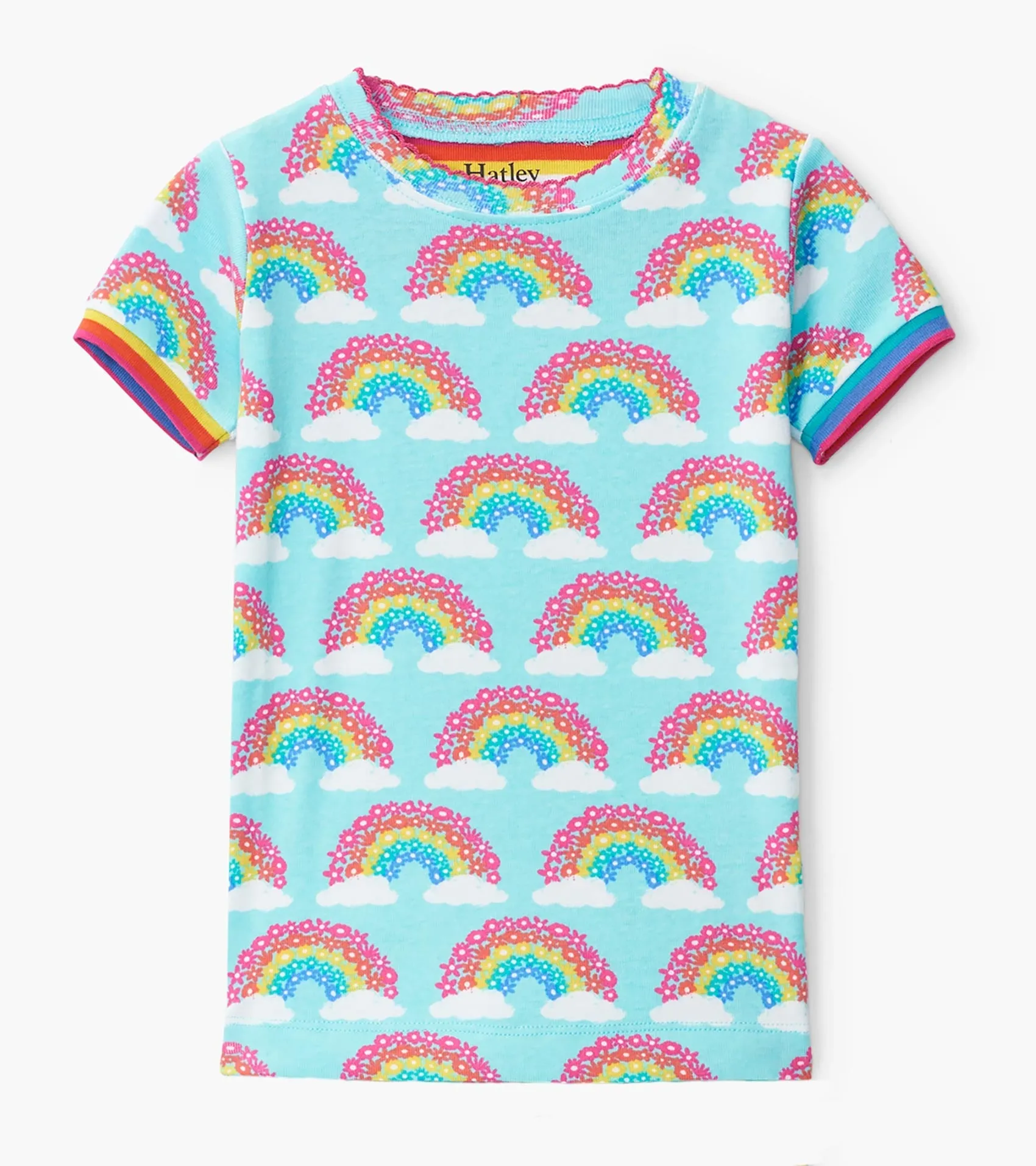 Magical Rainbows Organic Cotton Short Pajama Set -Hatley