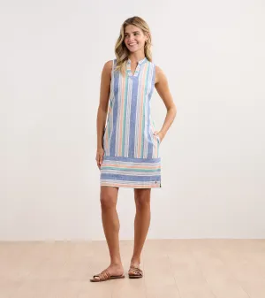 Marin Shift Dress - Dusk Stripes -Hatley