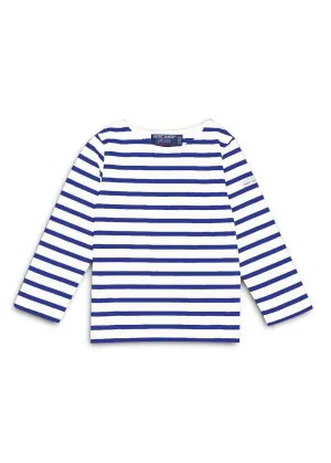 Marinire enfant Minquiers - en coton lger (NEIGE/GITANE)