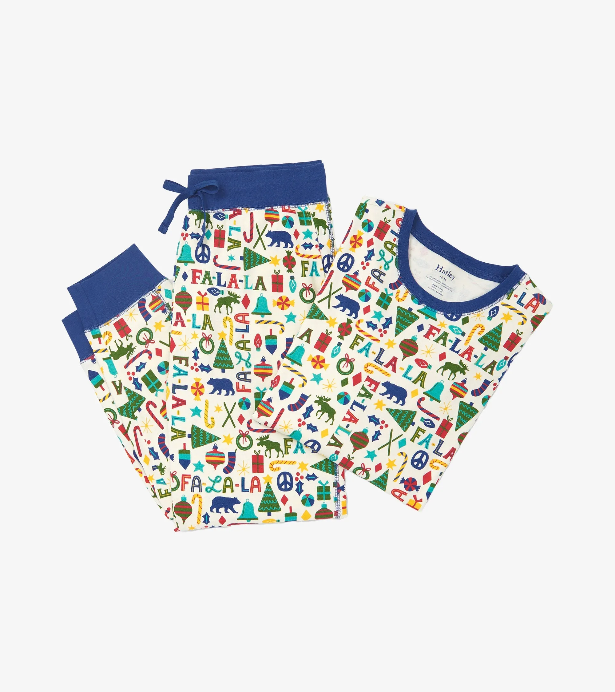 Men's Blue Falala Pajama Set -Hatley