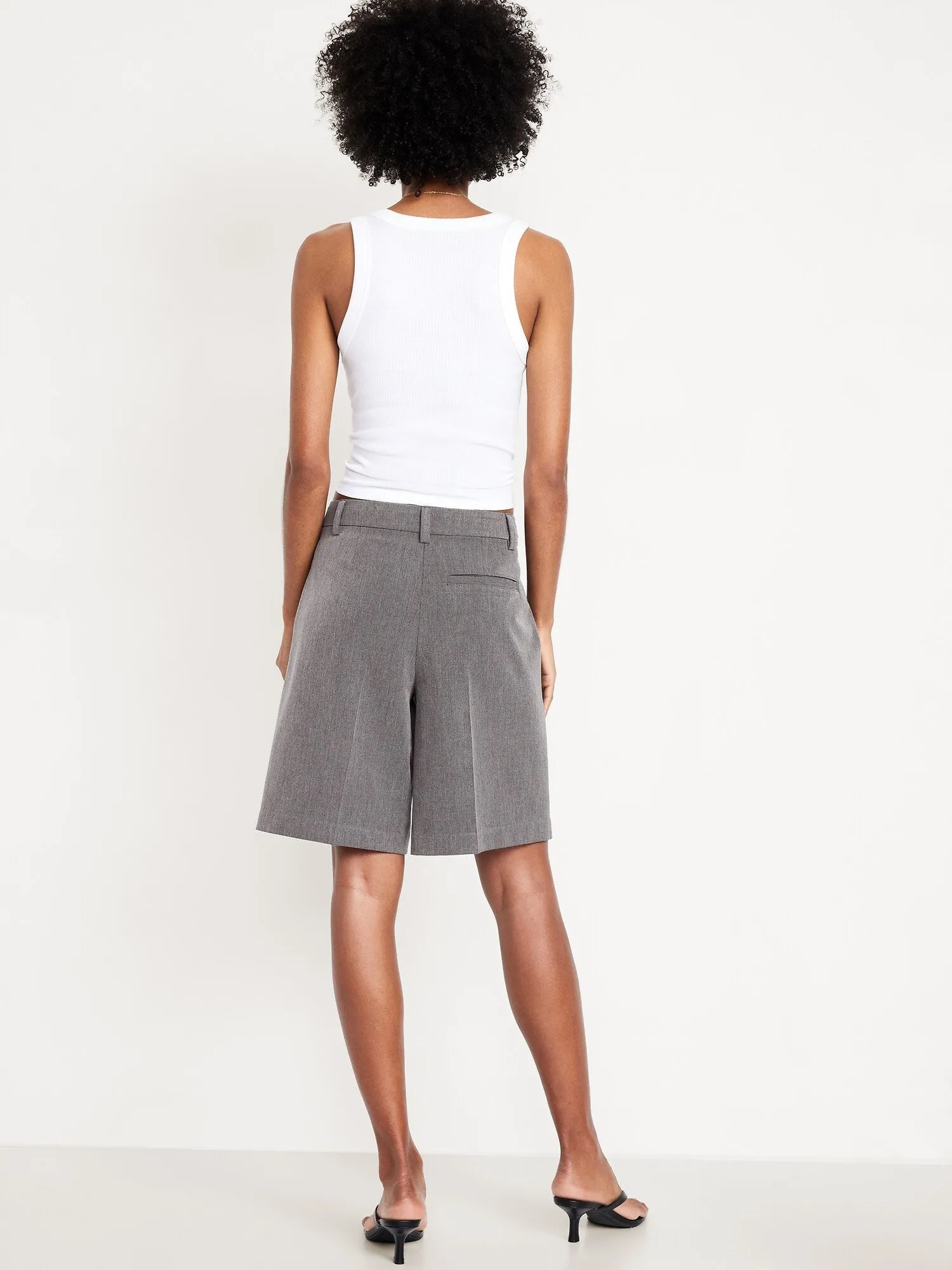 Mid-Rise Taylor Shorts -- 10-inch inseam