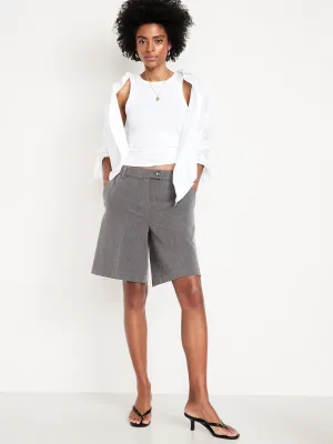 Mid-Rise Taylor Shorts -- 10-inch inseam