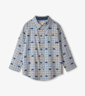 Mini Bears Button Down Shirt | Hatley