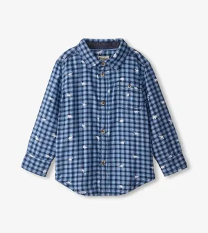 Mini Dinos Button Down Shirt | Hatley