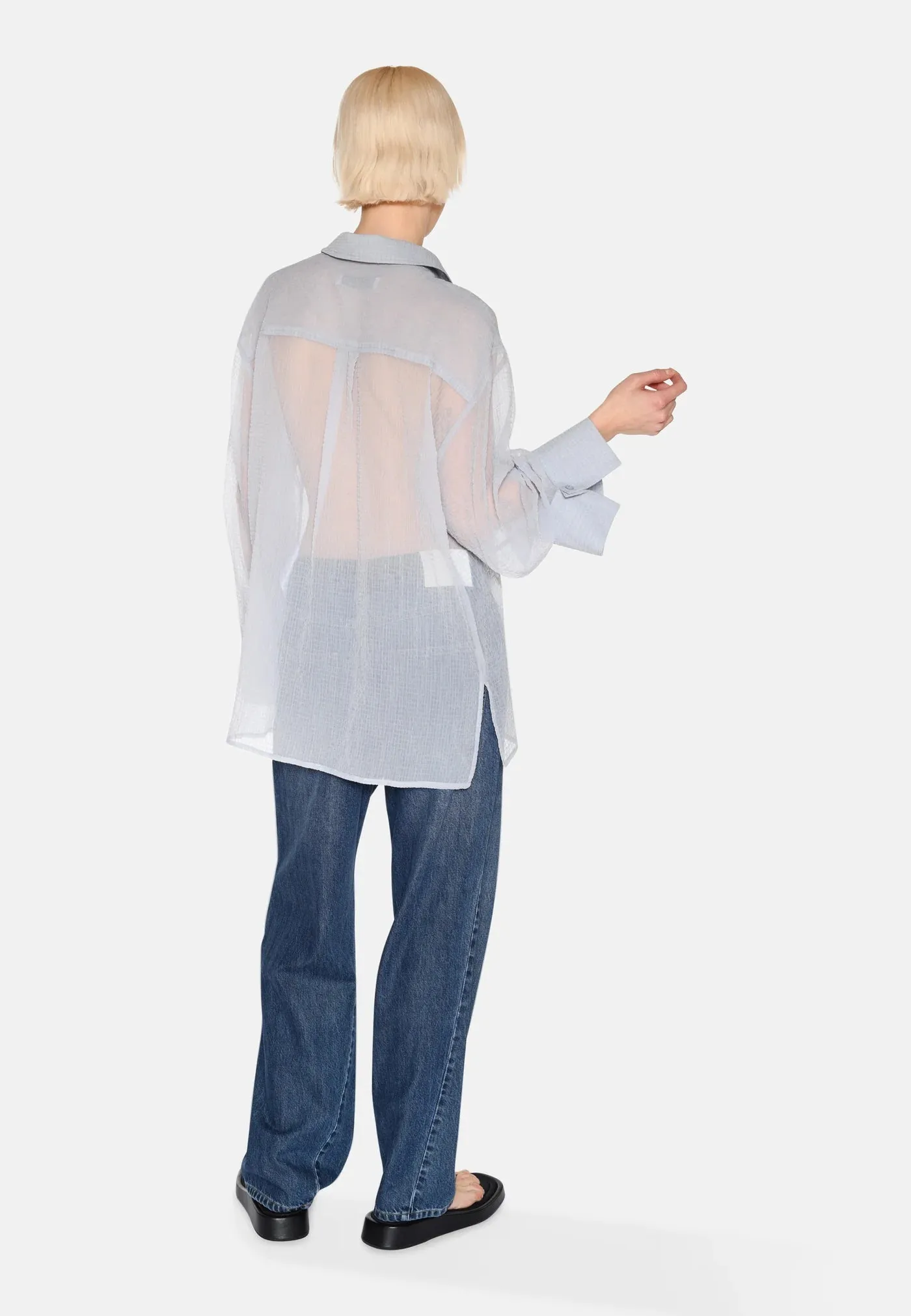 MINIMUM - PINA SHIRT - STEAM BLUE - SS25