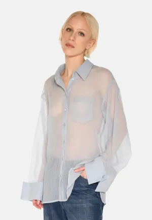 MINIMUM - PINA SHIRT - STEAM BLUE - SS25